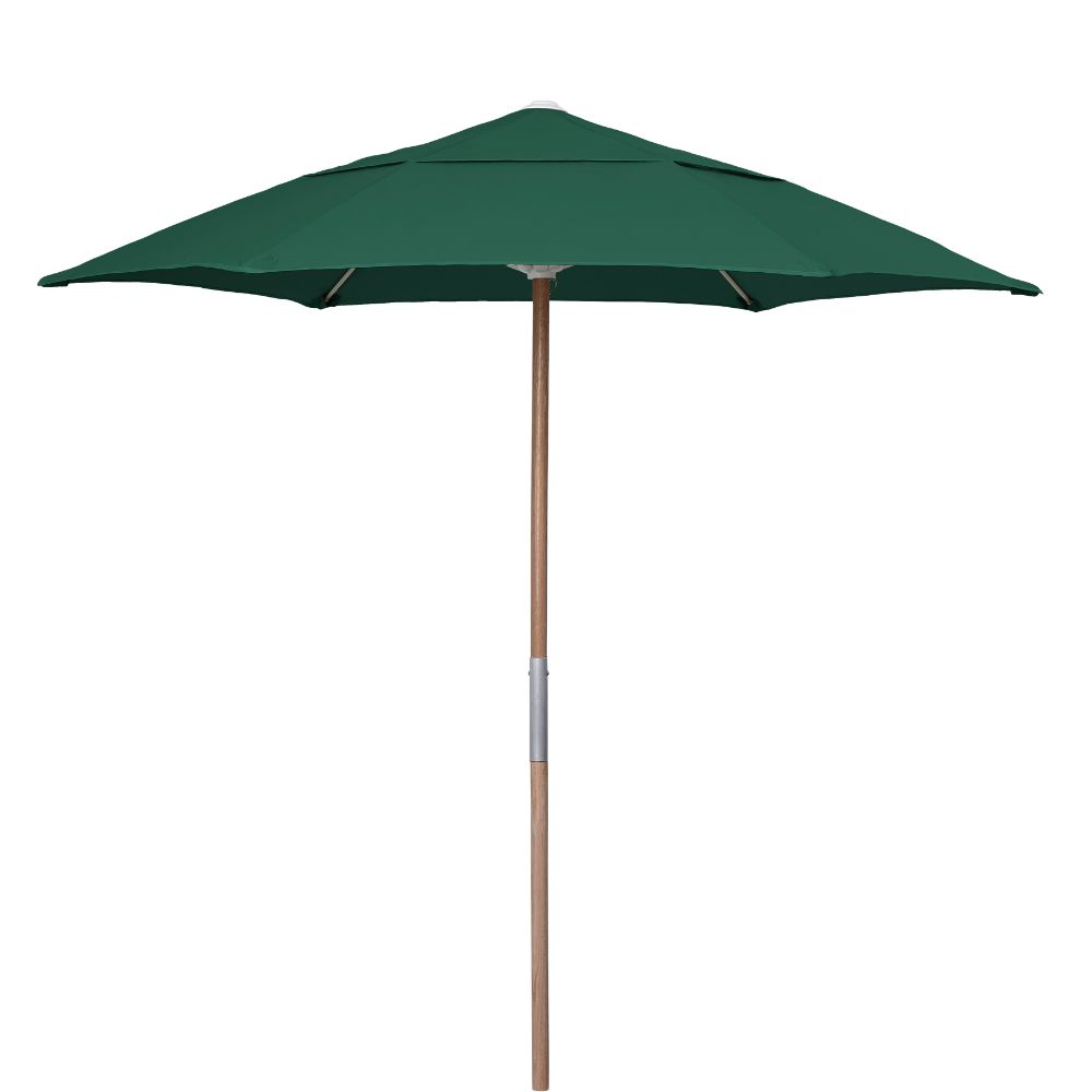 Fiberbuilt Umbrellas & Cushions 7BPU-6R-WDO-SP-Forest Green 7.5